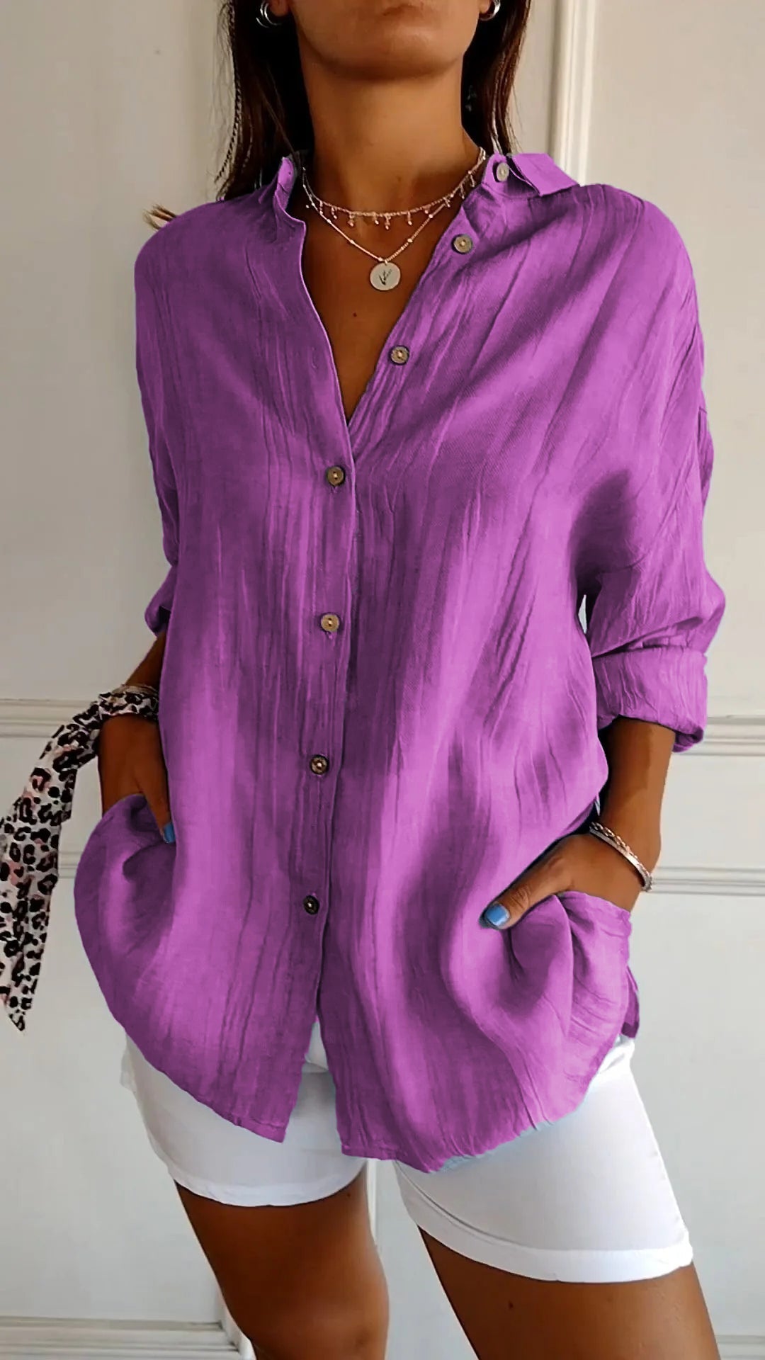 Scottie - Oversized Blouse