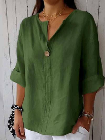 Shazia - Casual V-neck Blouse