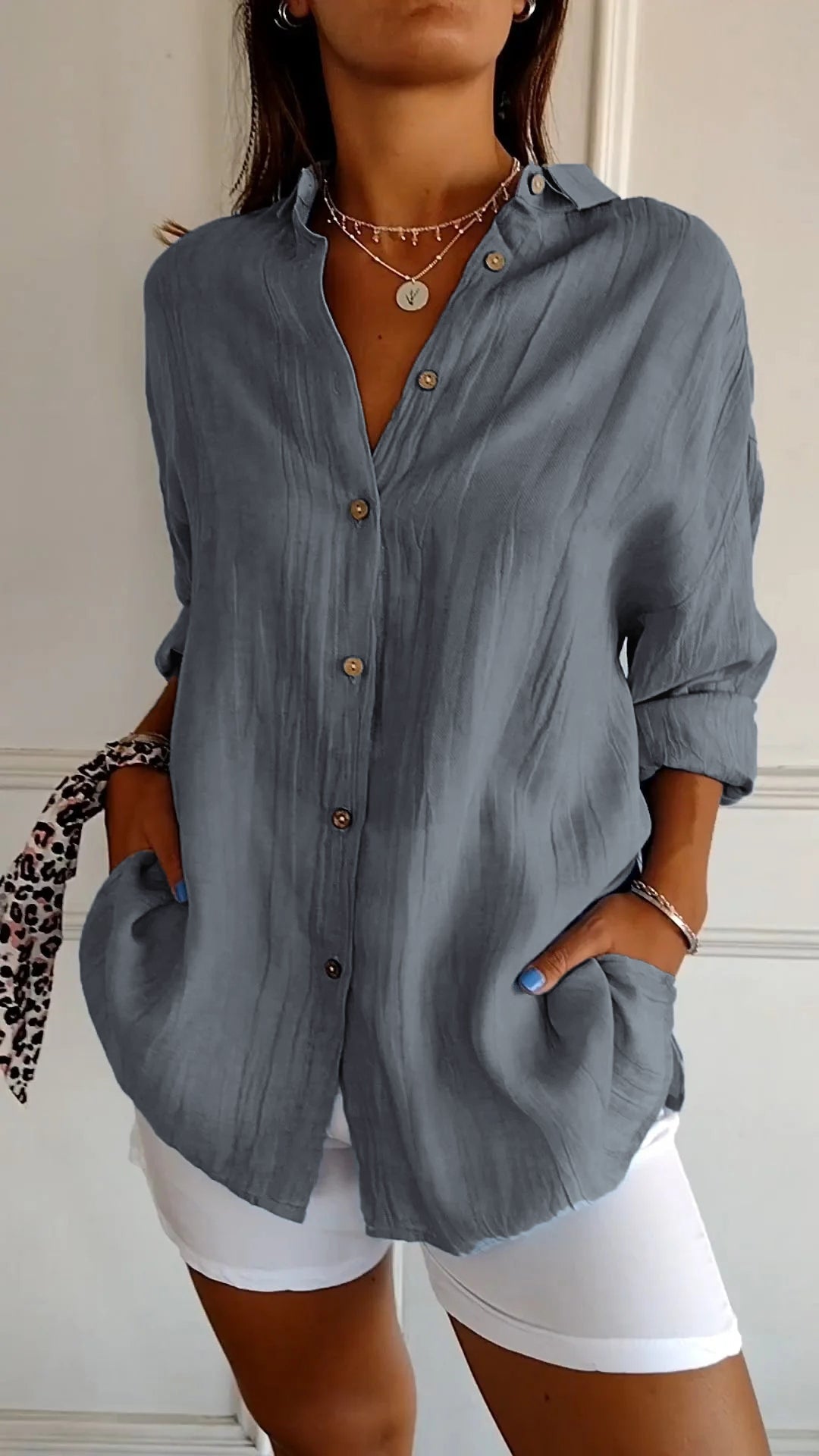 Scottie - Oversized Blouse