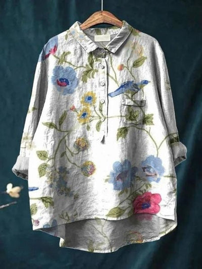Riley - Floral print blouse