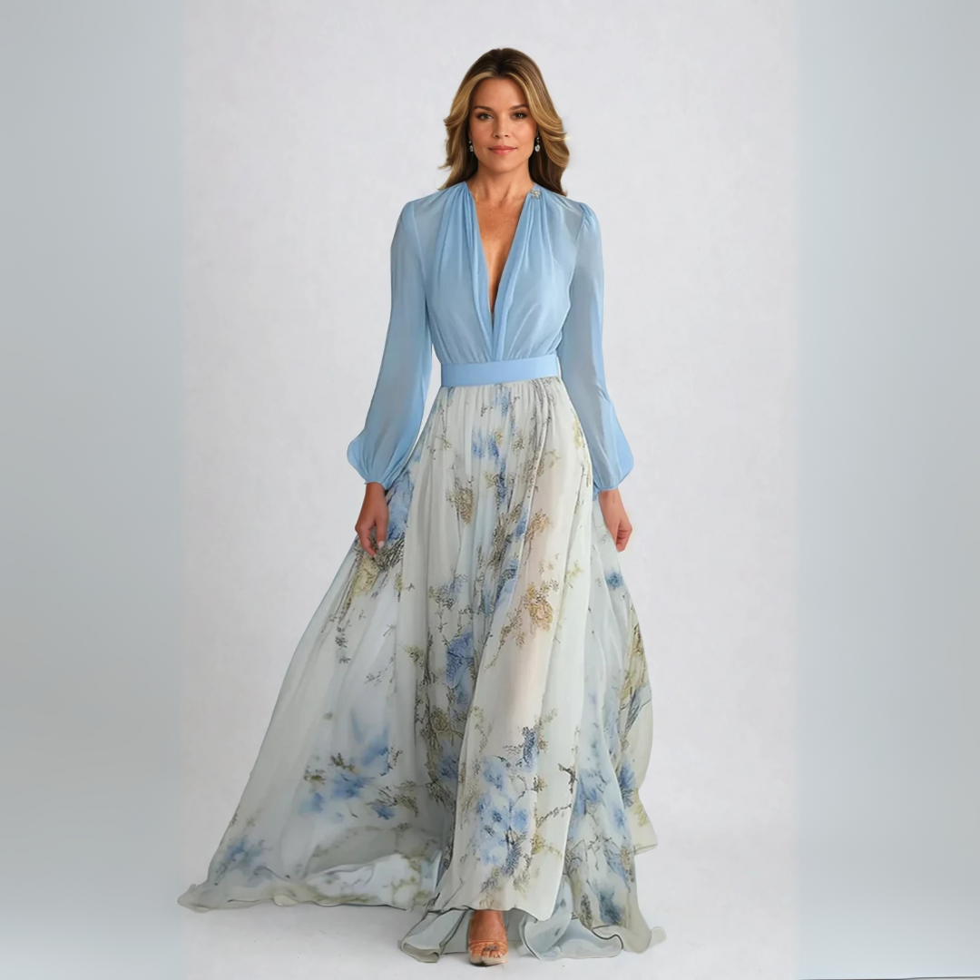 Floral Print Maxi Dress – Timeless Elegance in Every Bloom