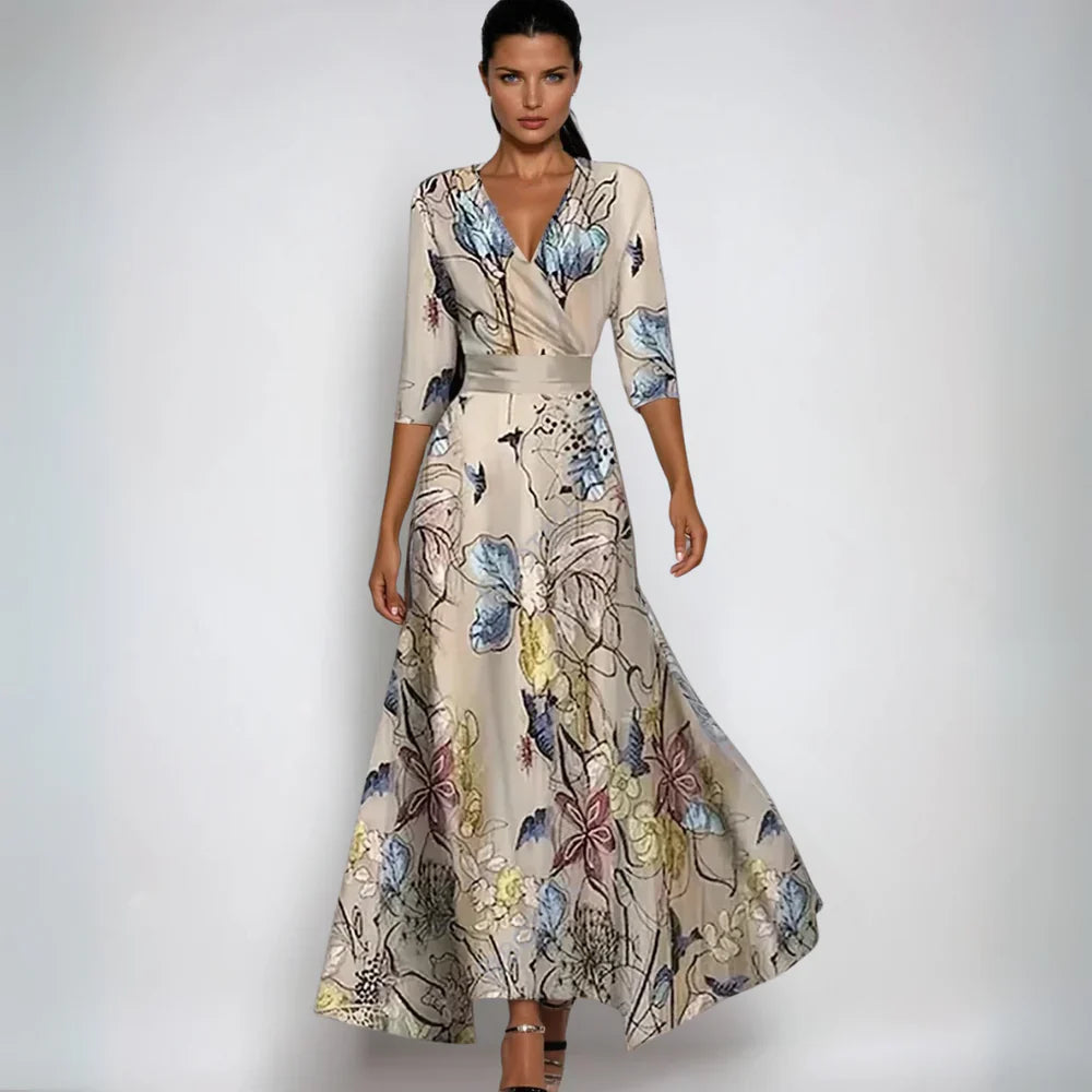 Timeless Floral Dress for Effortless Elegance