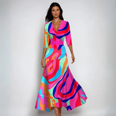 Timeless Floral Dress for Effortless Elegance