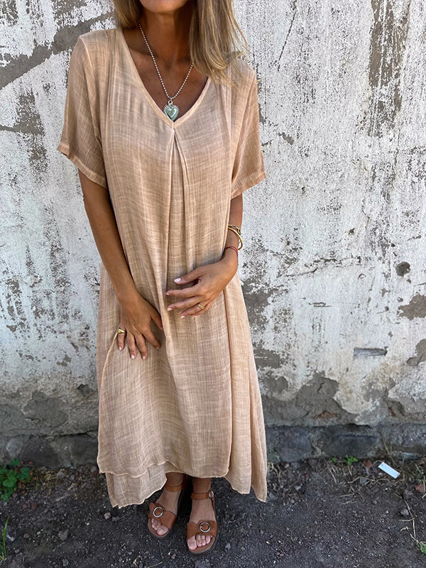 Irvina - V-neck Dress