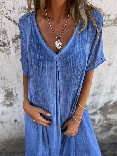 Irvina - V-neck Dress
