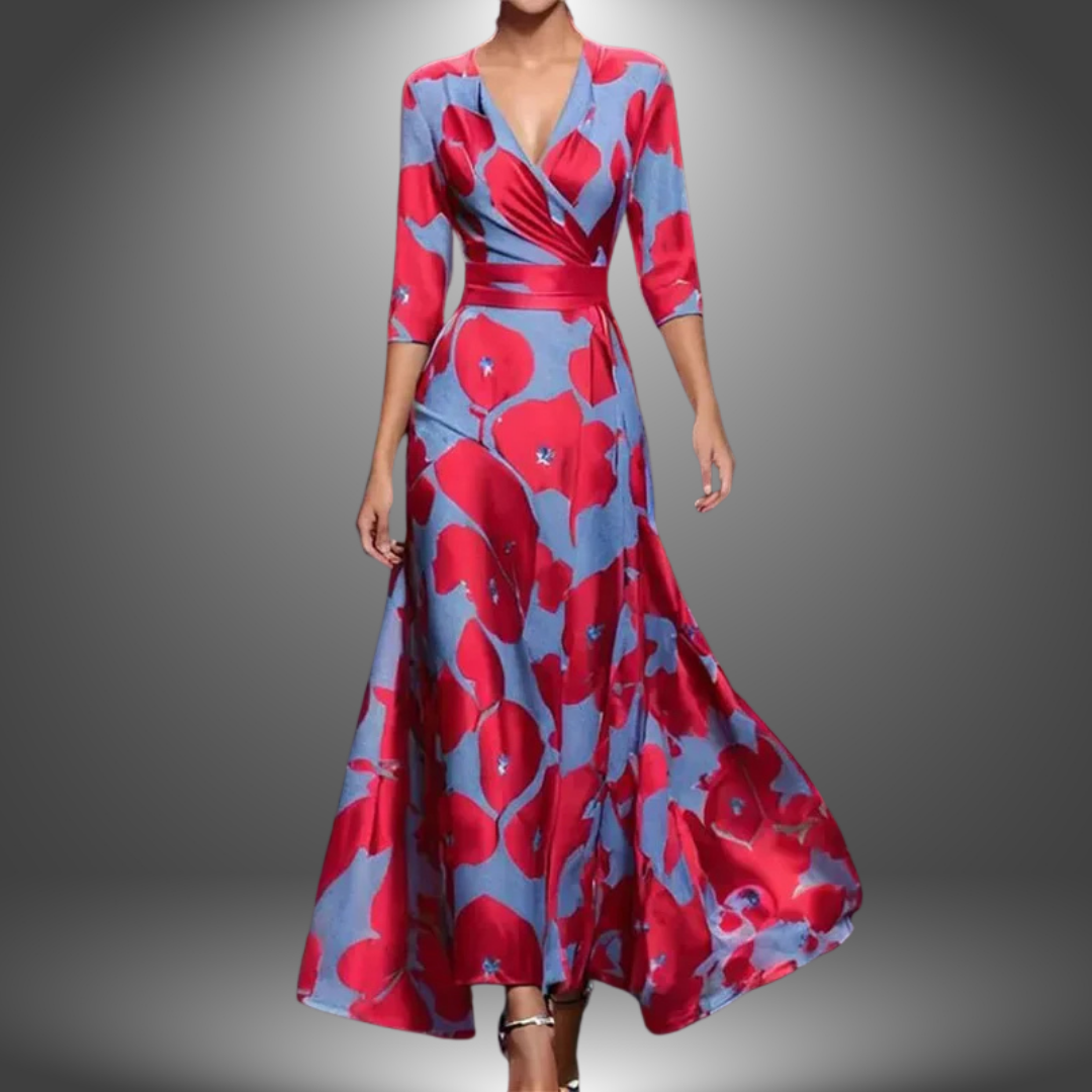 Ada - Stylish Floral Maxi Dress