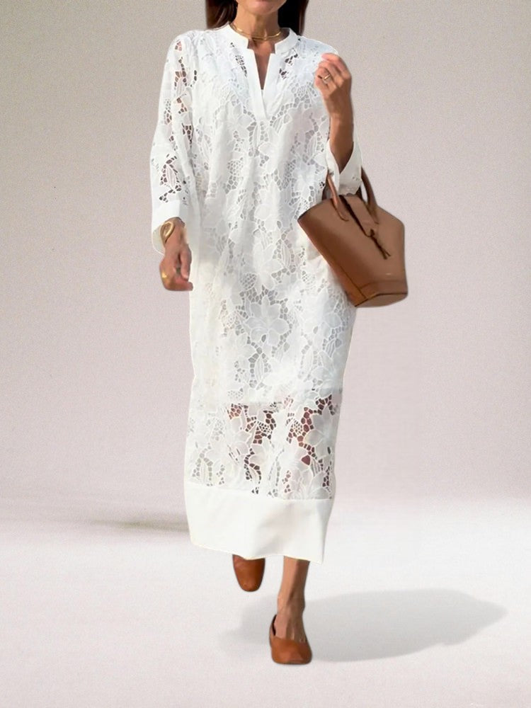 Bentie - Lace Maxi Dress