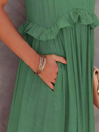 Stella - Ruffle Breeze Maxi Dress
