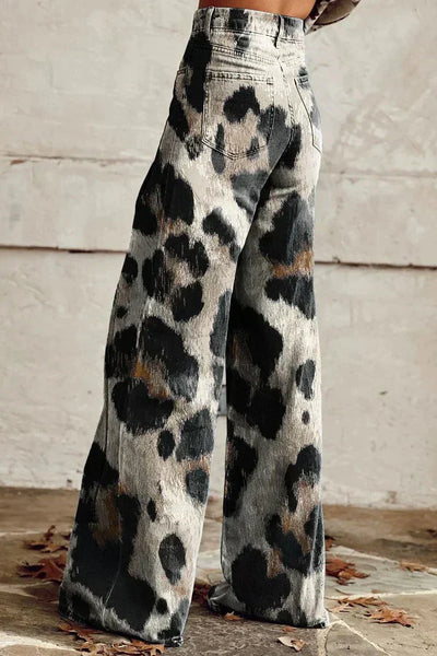 Adrienne - Vintage Boho Pants with Chic Print