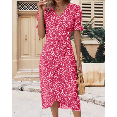 Bettie - Elegant Wrap Dress