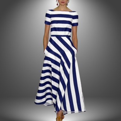 Elegant Striped Dress for Effortless Summer Chic