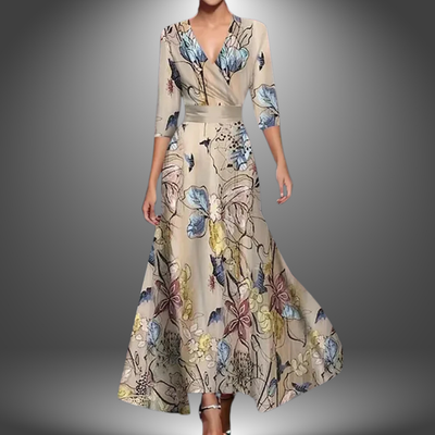 Ada - Stylish Floral Maxi Dress