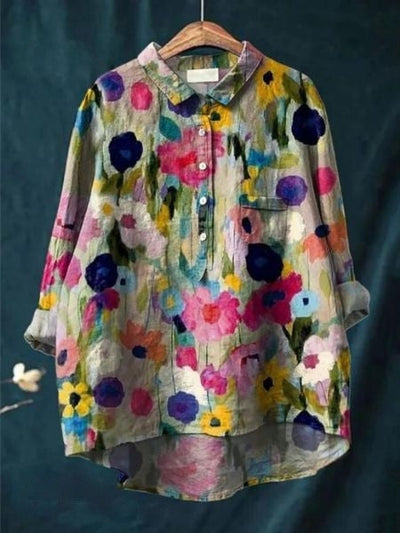 Riley - Floral print blouse