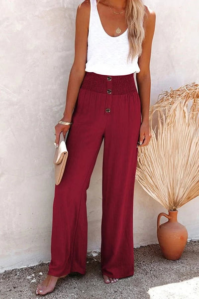 Effortlessly Chic High-Waist Trousers for Timeless Elegance