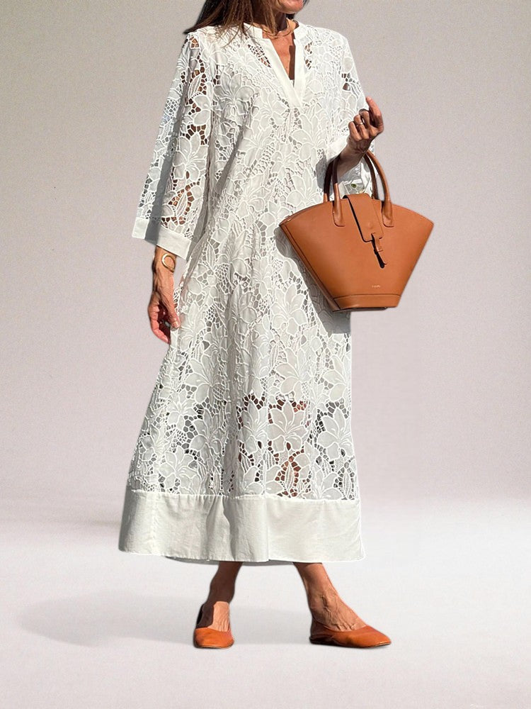 Bentie - Lace Maxi Dress