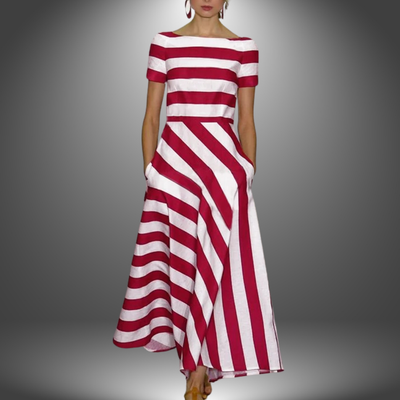 Elegant Striped Dress for Effortless Summer Chic