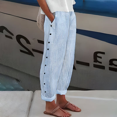 Elegant Lightweight Linen Trousers for Effortless Summer Chic