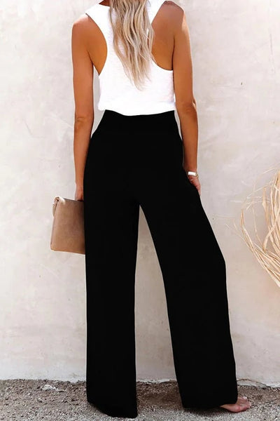 Effortlessly Chic High-Waist Trousers for Timeless Elegance