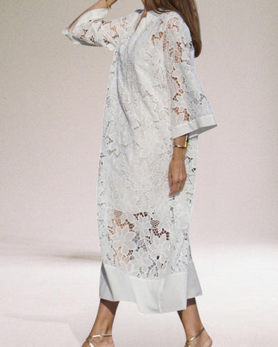 Bentie - Lace Maxi Dress
