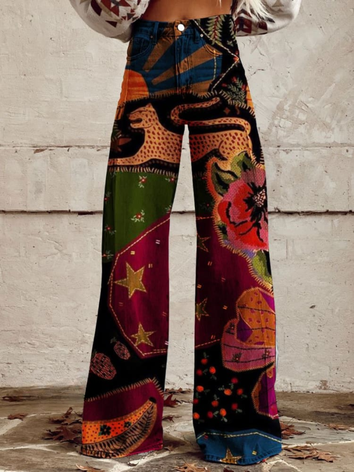Lora - Elegant and Comfortable Vintage Boho Pants