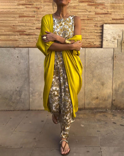 Mildred - Elegant Two-Piece Set with Comfortable Fit for Holidays and Summer Outings