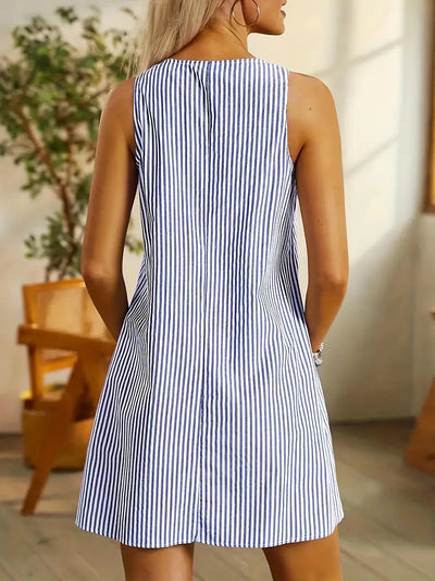 Kymme - Stylish Striped Summer Dress