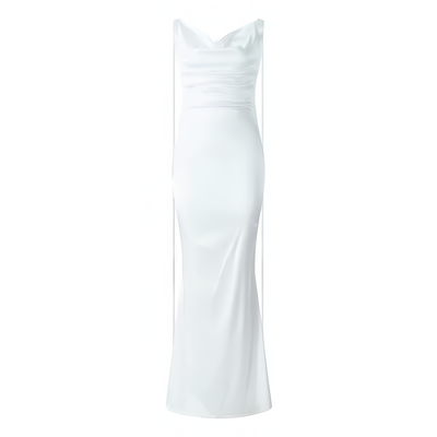 Sara - Elegant Off-Shoulder Backless Maxi Evening Dress