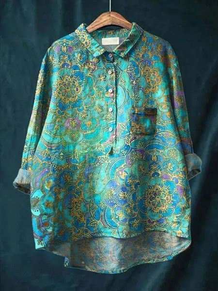 Riley - Floral print blouse