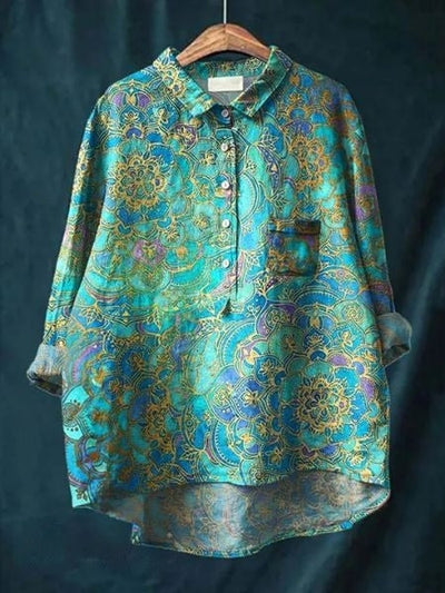 Riley - Floral print blouse