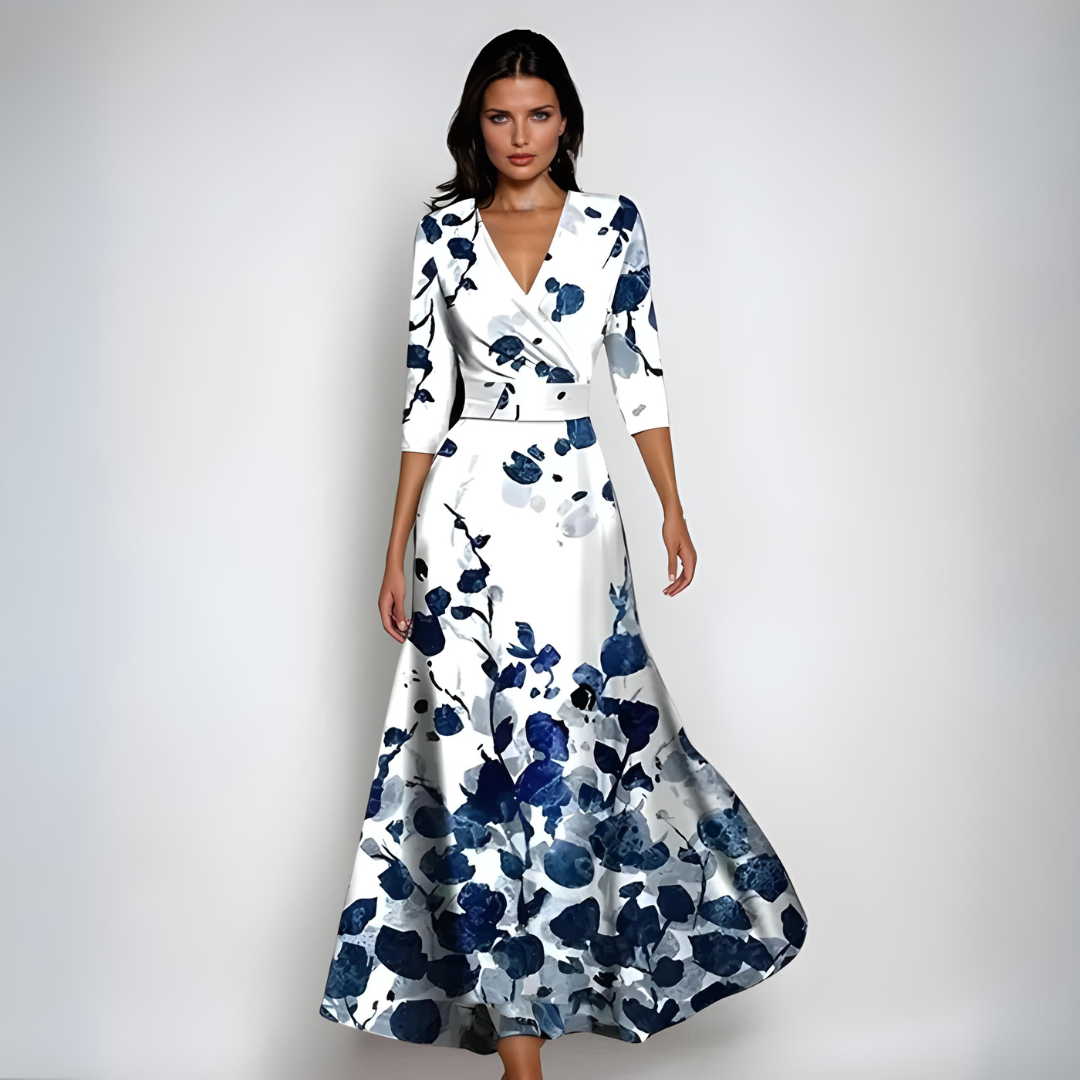 Timeless Floral Dress for Effortless Elegance