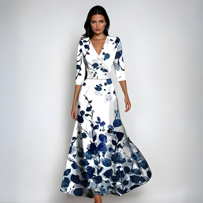 Timeless Floral Dress for Effortless Elegance