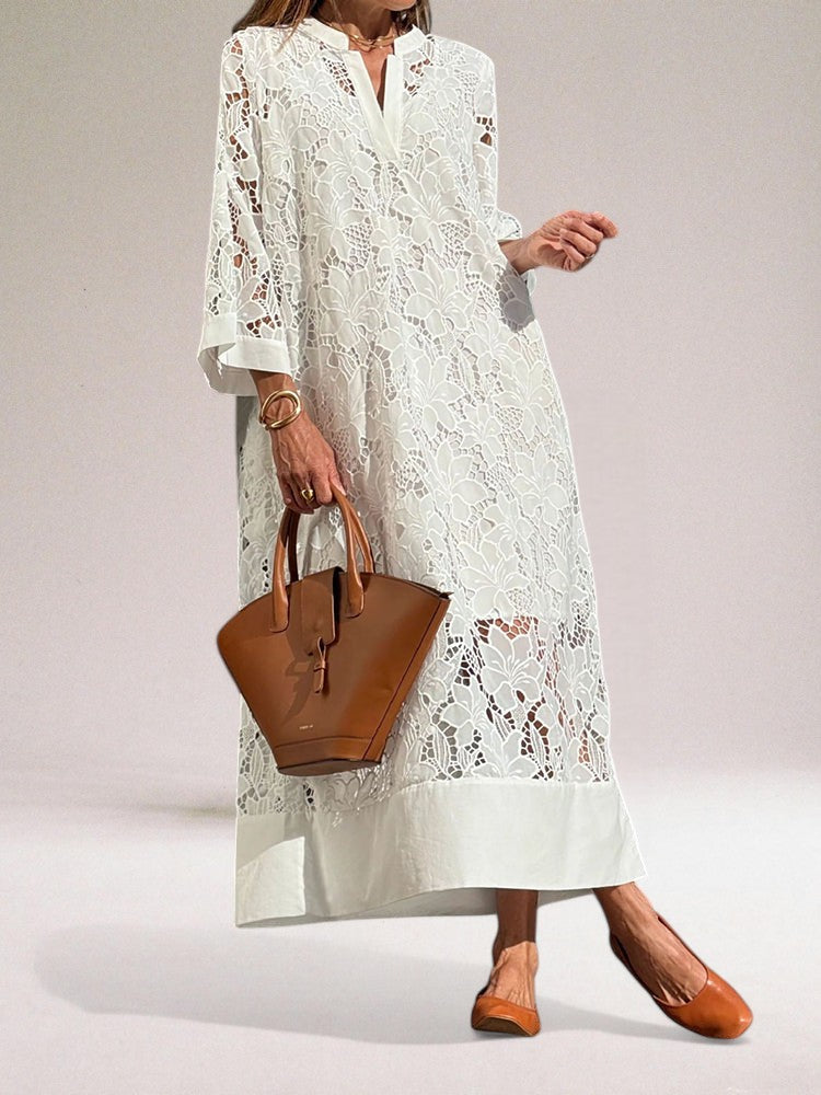 Bentie - Lace Maxi Dress