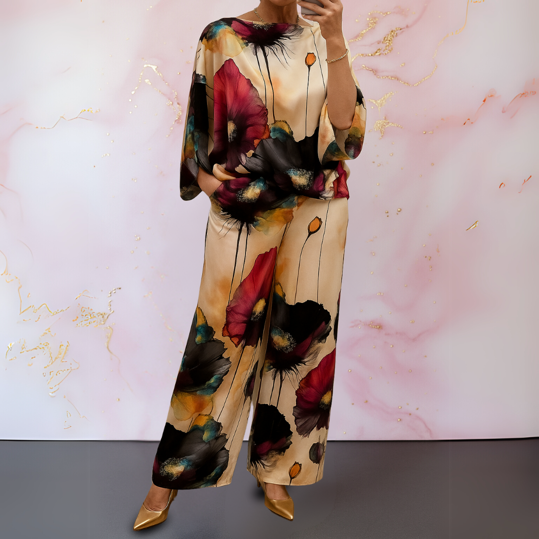 Timeless Satin Luxe Co-Ord Set for Elegant Women