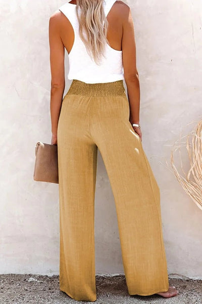 Effortlessly Chic High-Waist Trousers for Timeless Elegance