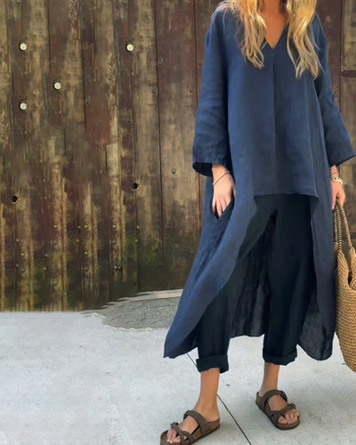 Cheryl - Two-Piece Chic Set with Effortless Elegance and Versatile Style