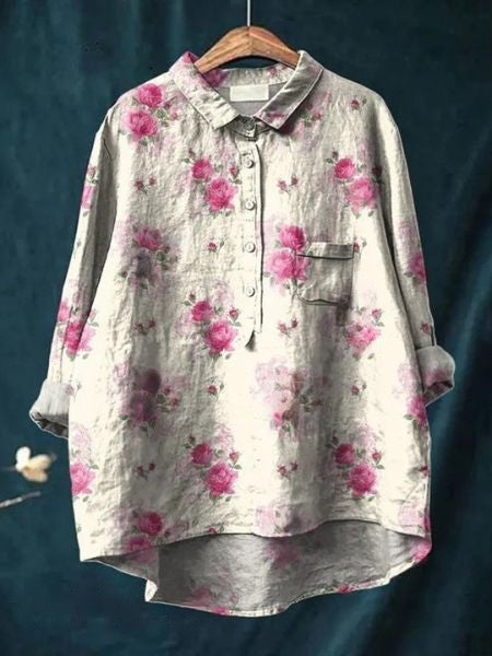 Riley - Floral print blouse