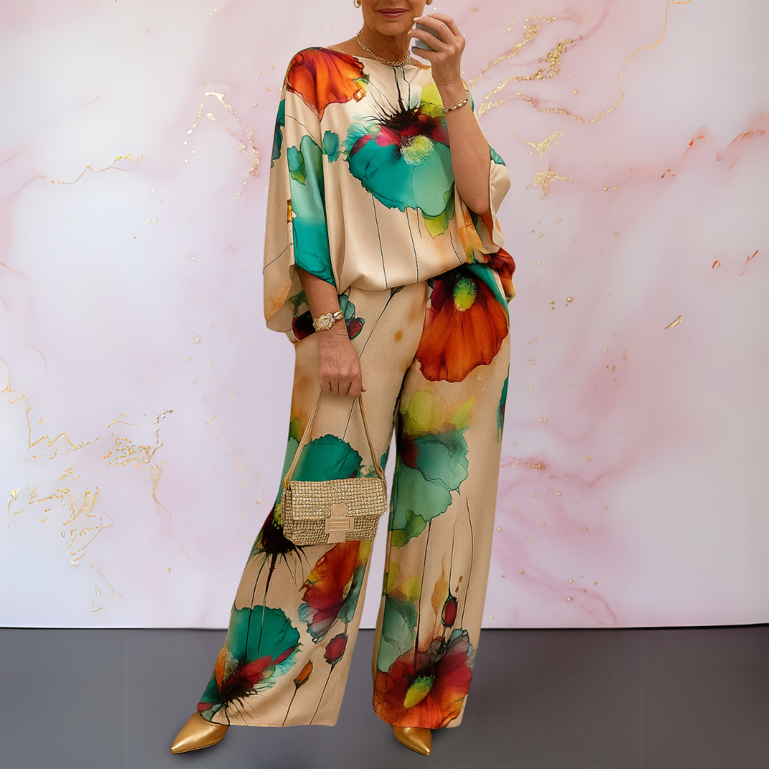 Timeless Satin Luxe Co-Ord Set for Elegant Women
