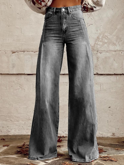 Shelia - Classic Wide Leg Pants