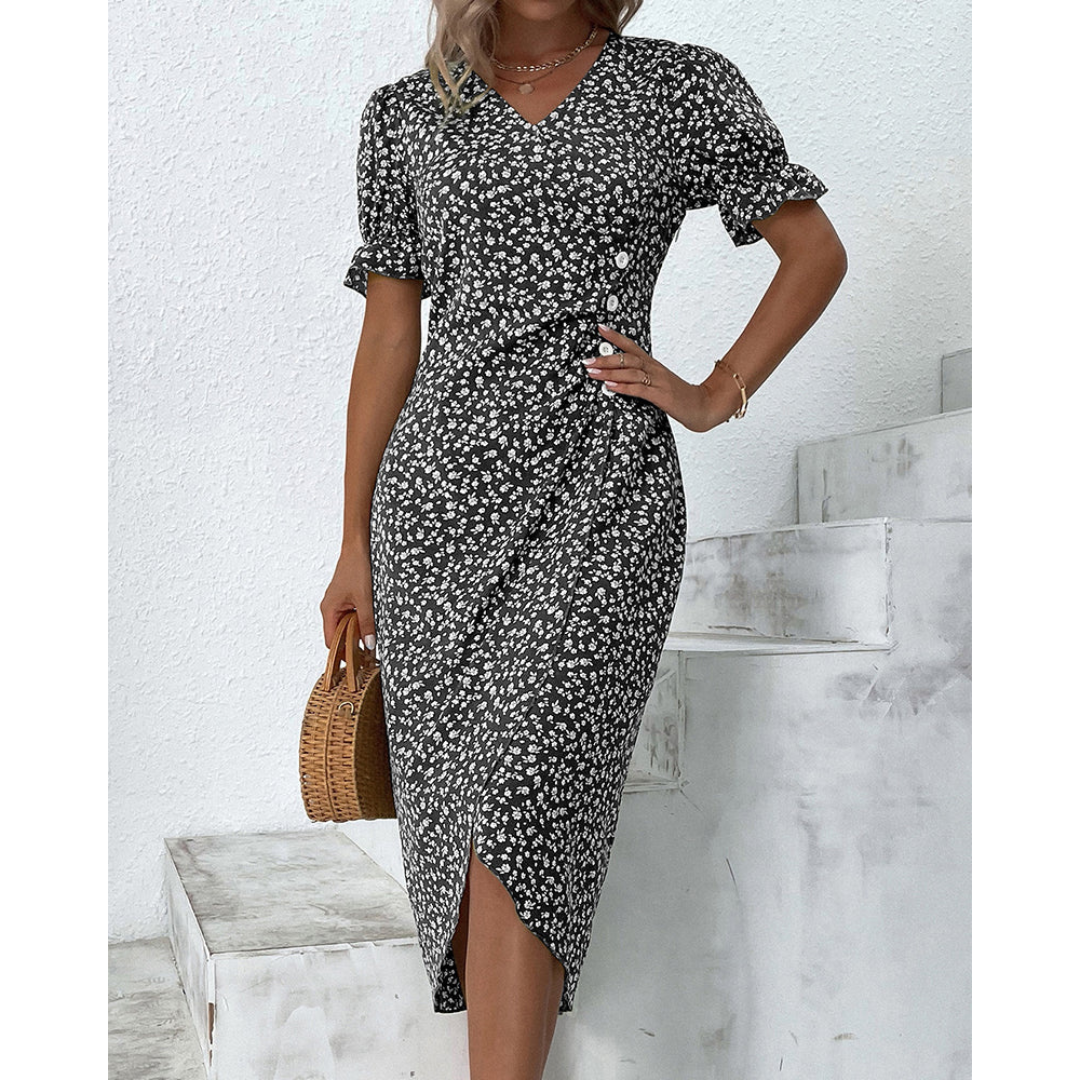 Bettie - Elegant Wrap Dress