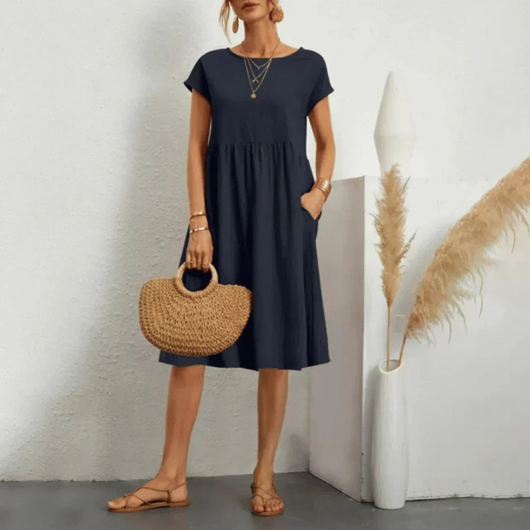 Janet – Relaxed Midi Dress