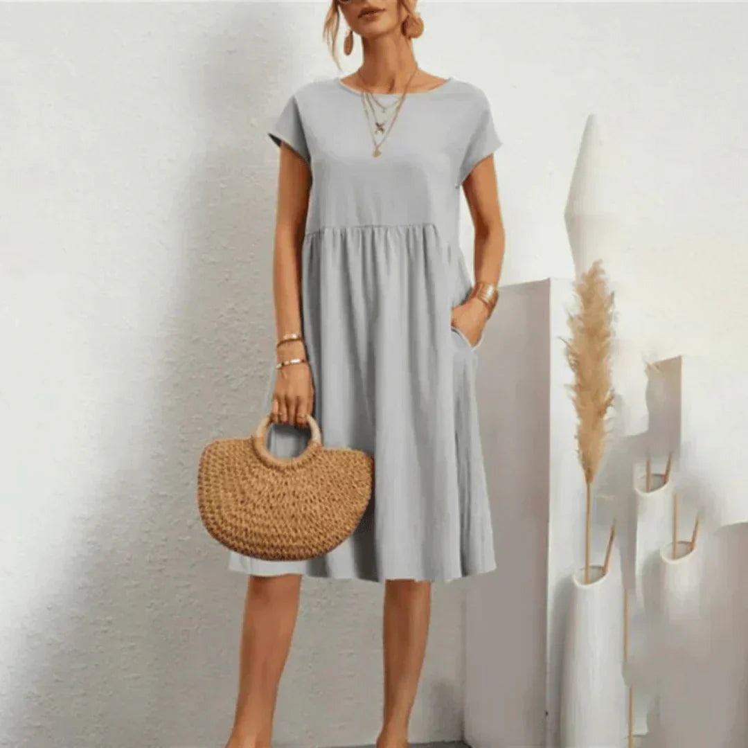 Janet – Relaxed Midi Dress