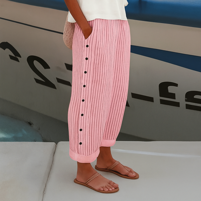 Elegant Lightweight Linen Trousers for Effortless Summer Chic