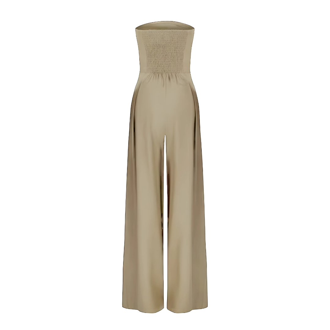 Timeless Strapless Jumpsuit – Effortless Elegance and Flawless Fit