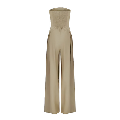 Timeless Strapless Jumpsuit – Effortless Elegance and Flawless Fit