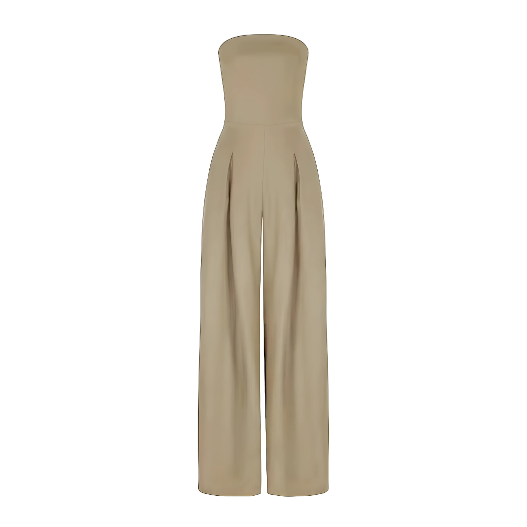 Timeless Strapless Jumpsuit – Effortless Elegance and Flawless Fit
