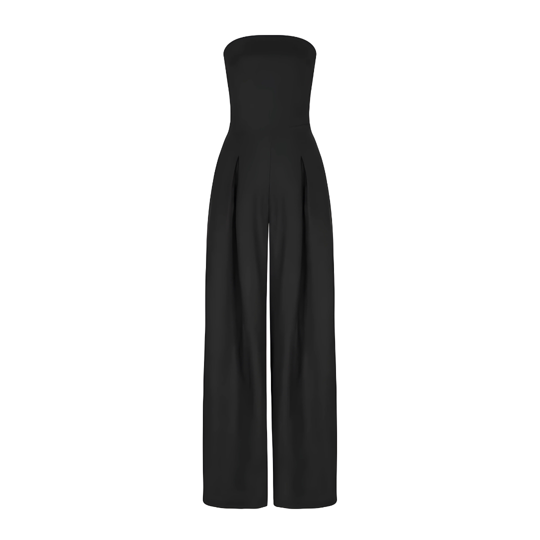 Timeless Strapless Jumpsuit – Effortless Elegance and Flawless Fit