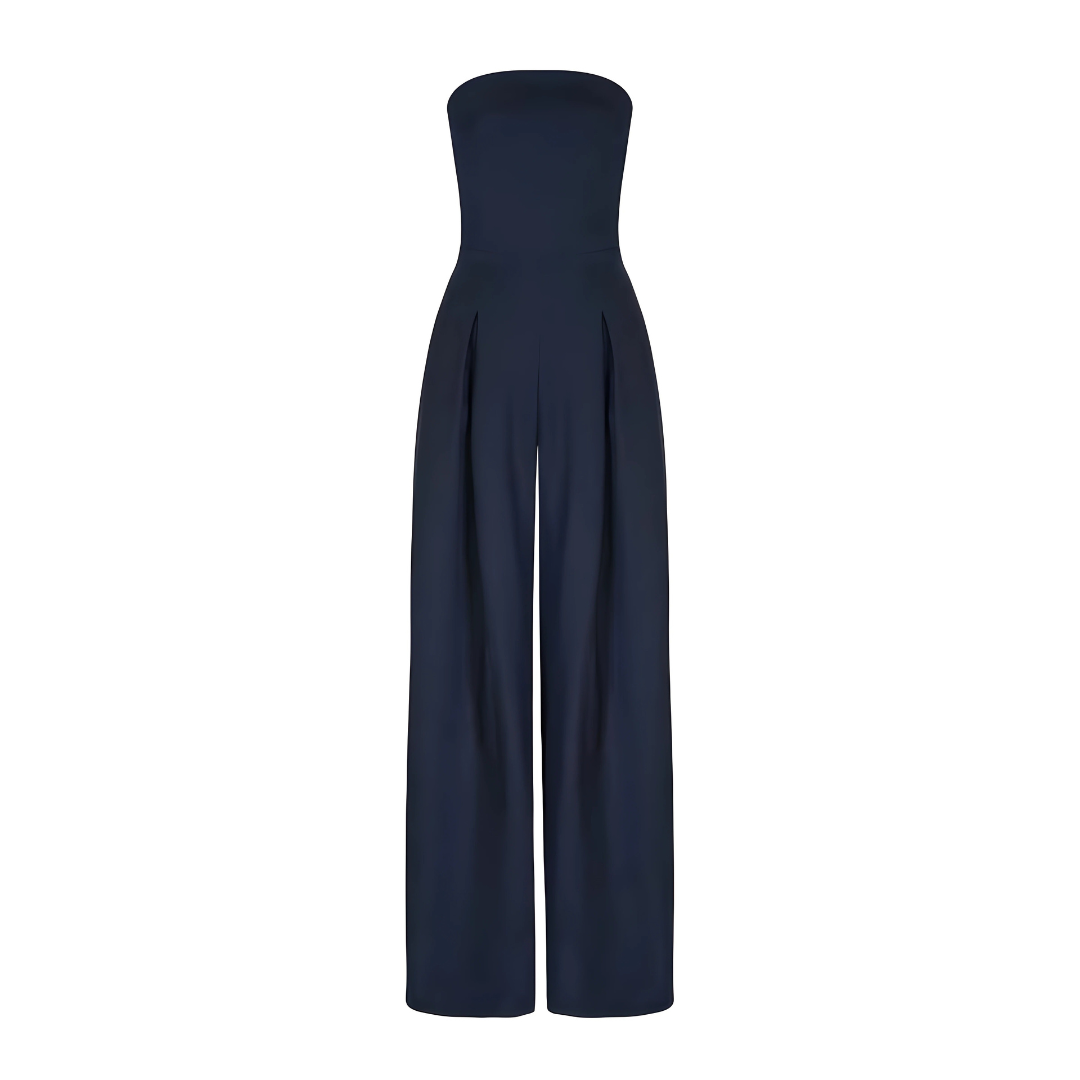 Timeless Strapless Jumpsuit – Effortless Elegance and Flawless Fit