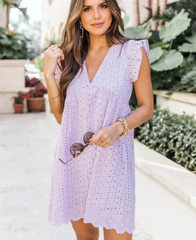 Johanna - Elegant Lace Dress With Pockets