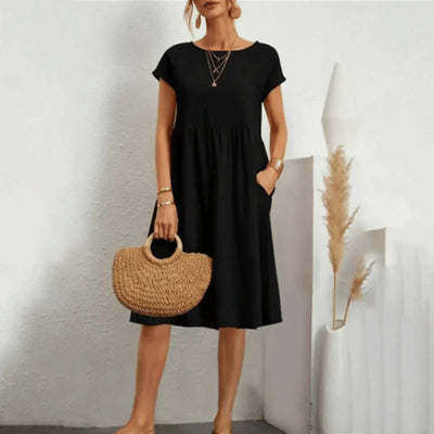 Janet – Relaxed Midi Dress