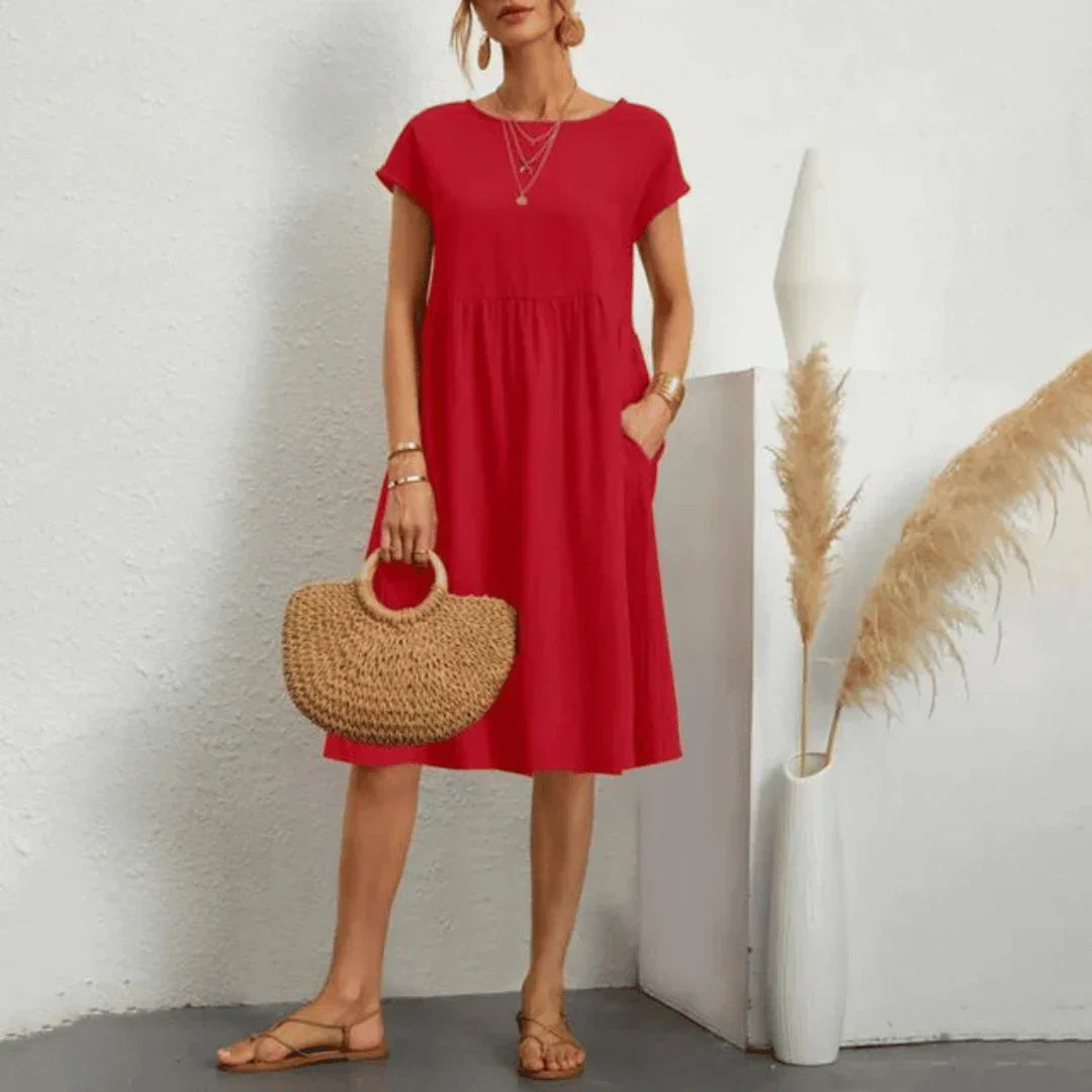 Janet – Relaxed Midi Dress